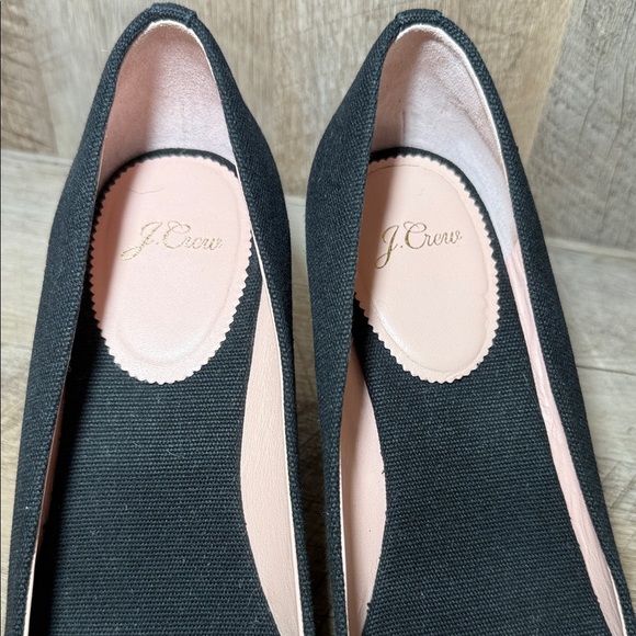 J Crew Seville espadrille wedges in canvas - Picture 8 of 10